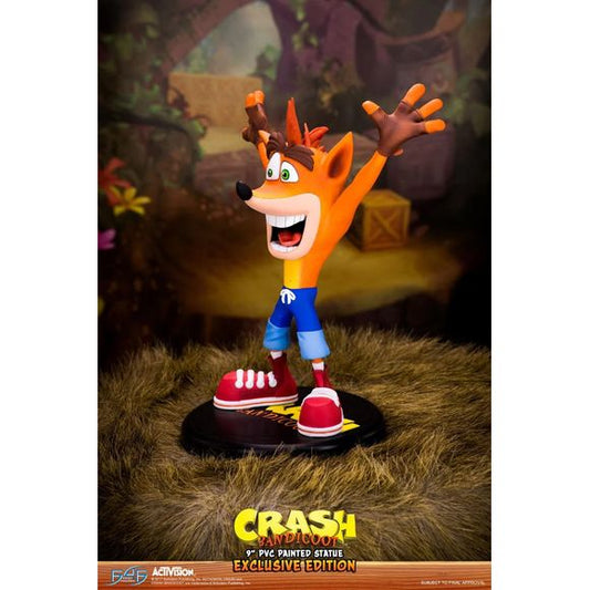 First 4 Figures Crash Bandicoot Exclusive Edition 9" PVC Figure