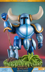 This statue has no edition number, and was a replacement and is in new and unopened condition.
Shovel Knight - Shovel Knight EXCLUSIVE edition comes with the following:-

Shovel Knight - Shovel Knight Statue
Highly detailed base inspired from The Plains, also known as the Plains of Passage straight from the first stage in the game.
Additional Headculpt - Fish Head, resembling the character '????'

roduct Size:

Height - 15.5 inches (39cm)

Width - 12 inches (30cm)

Depth - 10 inches (25cm)