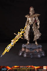 This statue has no edition number, and was a replacement and is in new and unopened condition. 

First 4 Figures is proud to present the highly anticipated Dark Souls - Dragon Slayer Ornstein Resin Statue Exclusive Edition.

One of Lord Gwyn's trusted knights, Ornstein was believed to be the captain of the Four Knights of Gwyn. With being the captain, he was granted a special soul and the Leo Ring by the Lord of Sunlight.

Donning golden armor that was permeated with the power of lightning, it was made to r