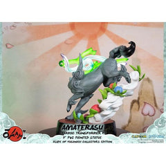 First 4 Figures Okami Amaterasu Grey Blade of Kusanagi Collector's Edition PVC Statue