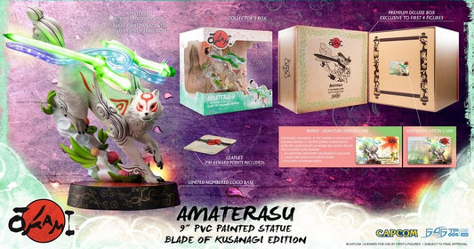 First 4 Figures Okami Amaterasu Blade of Kusanagi Collector's Edition PVC Statue