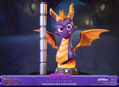 First 4 Figures Spyro Life-Size Bust Exclusive Open Wing Edition 27.5" Resin Statue