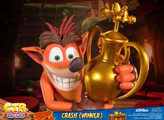 First 4 Figures Crash Bandicoot Team Racing Nitro-Fueled Winner Standard Edition 18" Resin Statue