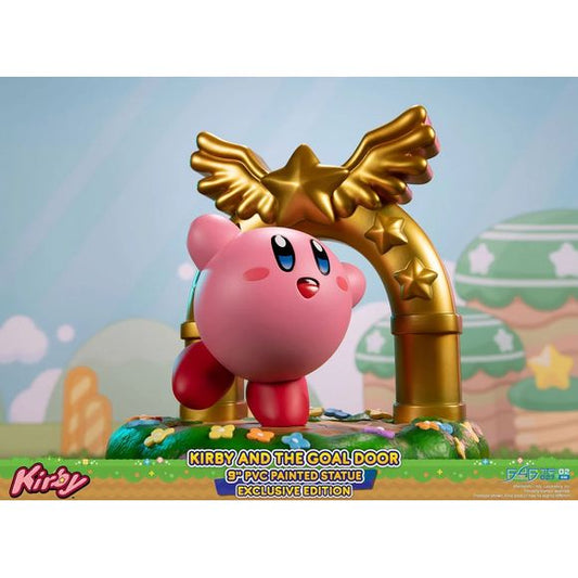 First 4 Figures Kirby and the Goal Door PVC Statue Exclusive (Sample)