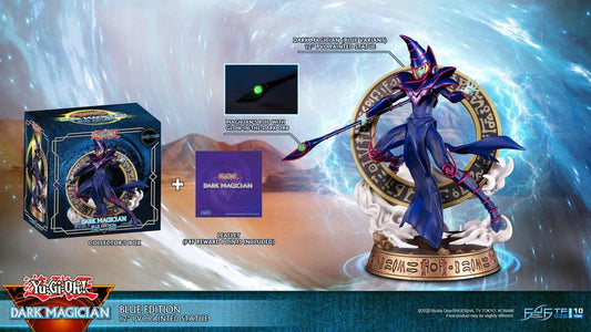 First 4 Figures Yu-Gi-Oh! Dark Magician Blue (Standard Edition) PVC 11.5" Statue