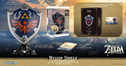 First 4 Figures The Legend of Zelda Breath of the Wild Hylian Shield Exclusive Edition PVC Statue