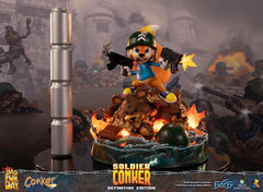 First 4 Figures Conker's Bad Fur Day Soldier Conker Definitive Edition 16" Resin Statue