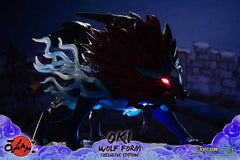 First 4 Figures Okami Oki Wolf Form Exclusive Edition Resin 14" Statue