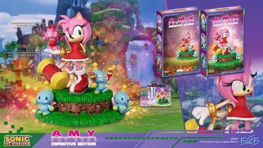 First 4 Figures Sonic the Hedgehog Amy Definitive Edition Resin Statue