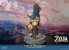 First 4 Figures The Legend of Zelda Breath of the Wild Link on Horseback Exclusive Edition 23" Resin Statue