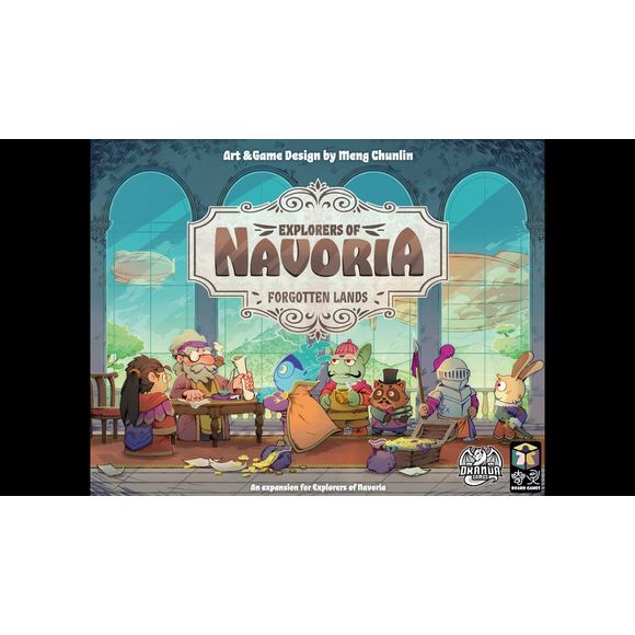 Explorers of Navoria: Forgotten Lands



Explorers or Navoria: Forgotten Lands brings a huge range of new content that changes how the game plays. Players will now have asymmetrical powers, and new starting equipment. There is also a new worker location and a brand new deck of cards.



Bonuses at the end of the explorer tracks are now replaced with variable scoring objectives, and there are additional faction bonuses for reaching the end of the explorer tracks first.



Additionally, each round will have a