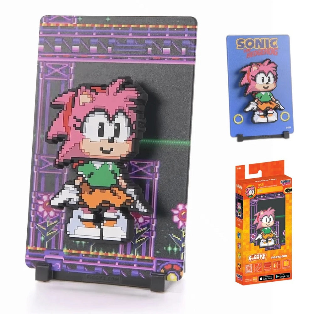 A cheerful and determined girl who wields a hammer and relentlessly pursues Sonic.