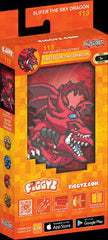 Figgyz Pixel Art - Yu-Gi-Oh!: Slifer the Sky Dragon