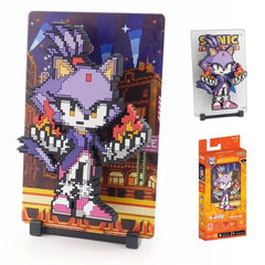 <p><strong>FiGGYZ Sonic the Hedgehog – Blaze #150</strong> brings the pyrokinetic princess to life in bold magnetic pixel-art style. Featuring a layered 3D pop-out design and flexible display options, this collectible is perfect for showcasing on shelves, desks, walls, or other magnetic surfaces.</p>

<p>Ideal for Sonic the Hedgehog fans, SEGA collectors, retro gaming enthusiasts, and pop culture displays, Blaze #150 adds a distinctive fan-favorite character to any FiGGYZ collection. Pair her with Sonic, Si