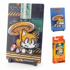 <p><strong>FiGGYZ Sonic the Hedgehog – Tails (Face-Off) #178</strong> features Sonic’s high-flying sidekick in bold pixel-art style with a raised magnetic 3D design. This officially licensed collectible includes a reversible metal backdrop, display base, and magnetic mounting sticker, giving fans multiple ways to showcase Tails on a shelf, desk, wall, or other magnetic surface.</p>

<p>Perfect for Sonic the Hedgehog fans, retro gaming collectors, and pop culture displays, this compact collectible makes a fu