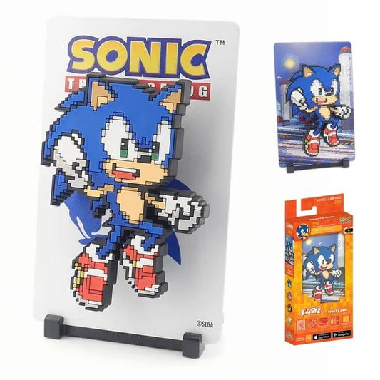 <p><strong>FiGGYZ Sonic the Hedgehog – Sonic (Jumping)</strong> captures the Blue Blur in an energetic mid-air pose with bold magnetic pixel-art styling. Featuring a layered 3D pop-out design and flexible display options, this collectible is perfect for shelves, desks, walls, refrigerators, or other magnetic surfaces.</p>

<p>Ideal for Sonic the Hedgehog fans, SEGA collectors, retro gaming enthusiasts, and pop culture displays, Sonic (Jumping) adds a dynamic centerpiece to any FiGGYZ collection. Pair it wit