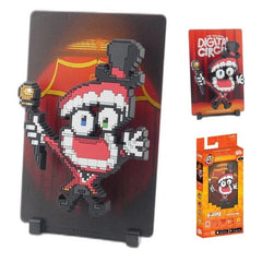 FiGGYZ are Pop Magnet Collectibles - pixel-art characters that snap magnetically onto display-ready backdrops.

Each one features:

A reversible metal display
Side A: Themed background related to the character
Side B: Classic Background, typically of the franchise
A magnetized figure raised off the surface using MagMounts™ for a 3D pop out feeling
Comes with a display base for shelves and a magnetic sticker for mounting on any vertical surface.