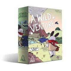 A Wild Venture is a dynamic engine-building card game where your engine naturally dismantles itself — and that’s the key to winning! Cards won’t last forever, but only the ones you have fully used up score points, making timing everything. With a deck of over 100 unique, combo-packed cards, you’ll build an economy, embark on adventures, and craft diverse strategies to score big. Can you prove your worth and claim victory?