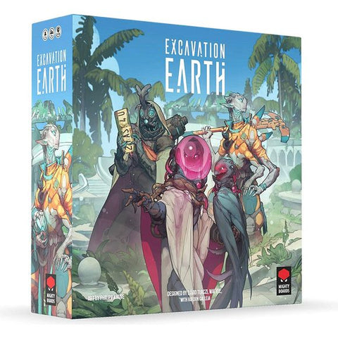 Mighty Boards: Excavation Earth - Board Game | Galactic Toys & Collectibles
