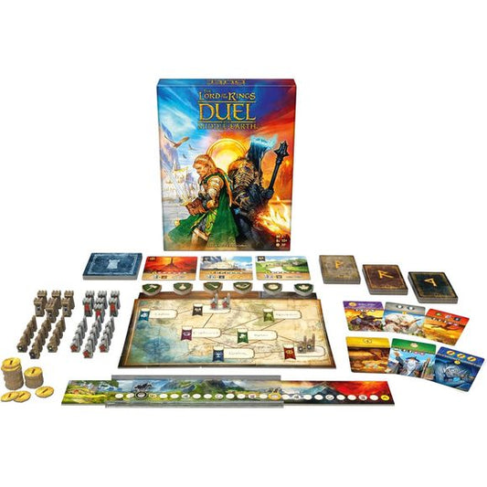 Repos Production: The Lord of the Rings: Duel for Middle-Earth - Board Game