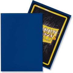Dragon Shield Matte Blue 100 Protective Sleeves | Galactic Toys & Collectibles