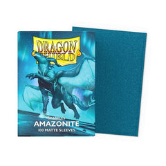 Dragon Shield Matte Sparkles Amazonita 100 Fundas Protectoras