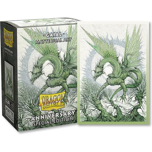 Dragon Shield Sleeves - 100ct Box Matte Dual Art - Gaial | Galactic Toys & Collectibles