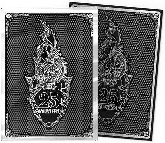 Dragon Shield Sleeves: Standard Matte Dual Art Dragon Shield 25th Anniversary - Special Edition 100CT