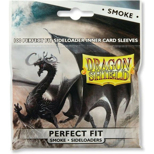 Dragon Shield Perfect Fit Sleeves Sideloader Smoke (100) | Galactic Toys & Collectibles