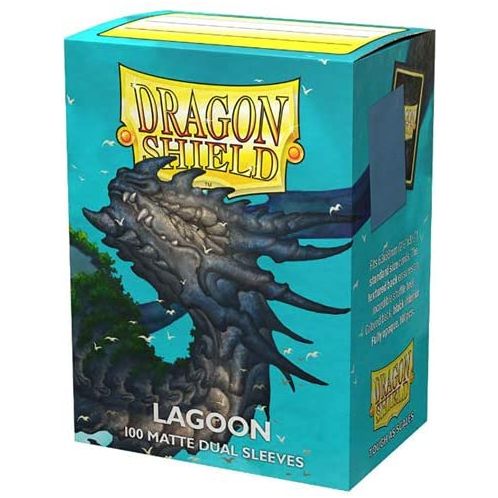 Dragon Shield Dual Matte Lagoon (100ct) Protective Sleeves | Galactic Toys & Collectibles