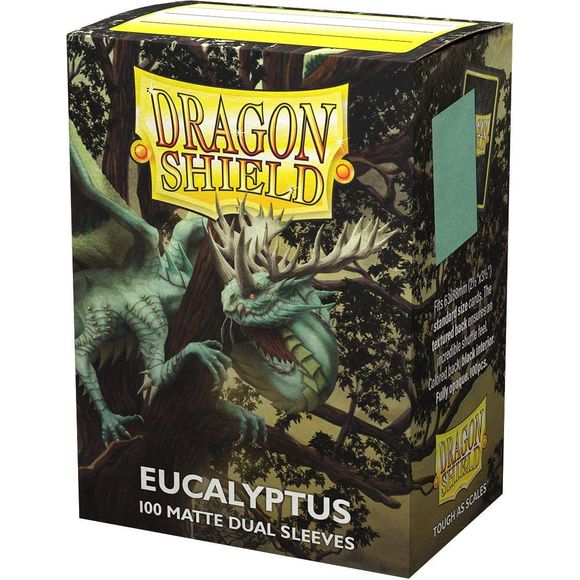 Dragon Shield Dual Matte Eucalyptus (100) | Galactic Toys & Collectibles