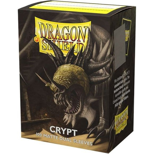 Dragon Shield Dual Matte Crypt (100ct) Protective Sleeves | Galactic Toys & Collectibles