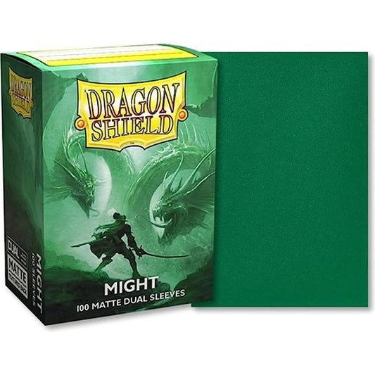 Dragon Shield Matte Dual Might 100 Protective Sleeves | Galactic Toys & Collectibles