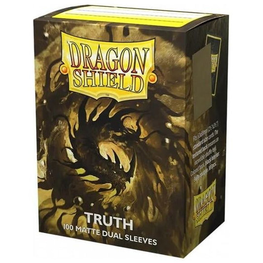 Dragon Shield Dual Matte Truth (100ct) Protective Sleeves | Galactic Toys & Collectibles