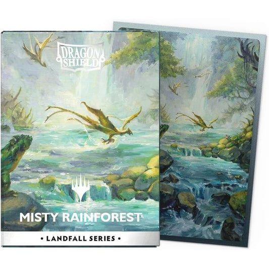 Dragon Shield Dual Matte Art Misty Rainforest (100ct) Protective Sleeves