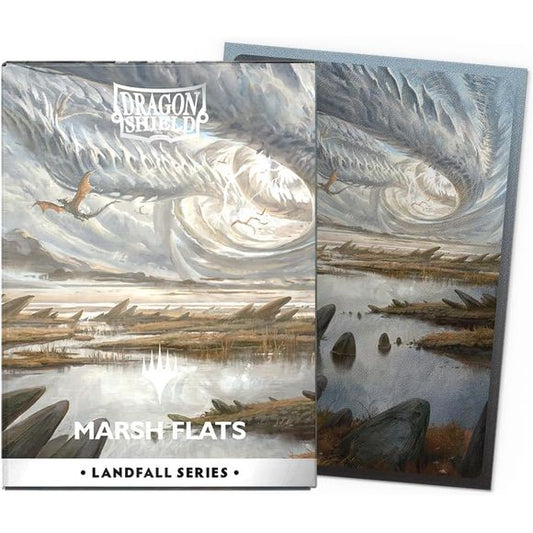 Dragon Shield Dual Matte Art Marsh Flats (100ct) Protective Sleeves