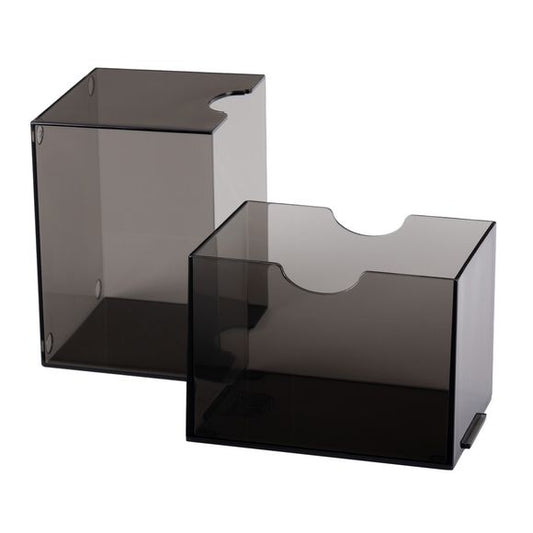 Dragon Shield: Strongbox Card Deck Box - Clear Black 100CT