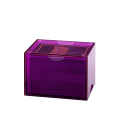 Dragon Shield: Strongbox Card Deck Box - Clear Purple 100CT