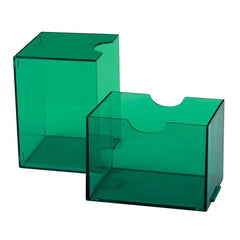 Dragon Shield: Strongbox Card Deck Box - Clear Green 100CT