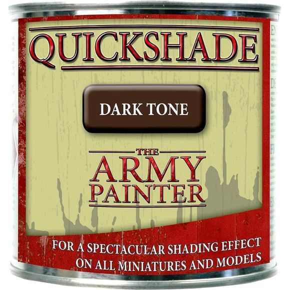Army Painter Quickshade: Quick Shade Dark Tone 250ml | Galactic Toys & Collectibles