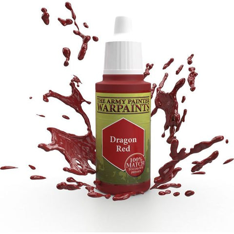 Army Painter DRAGON RED WARPAINT 18ml | Galactic Toys & Collectibles