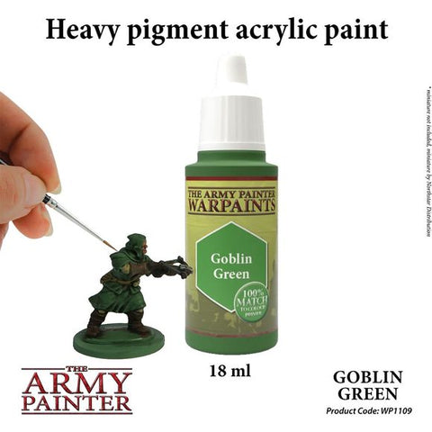 Army Painter GOBLIN GREEN WARPAINT 18ml | Galactic Toys & Collectibles