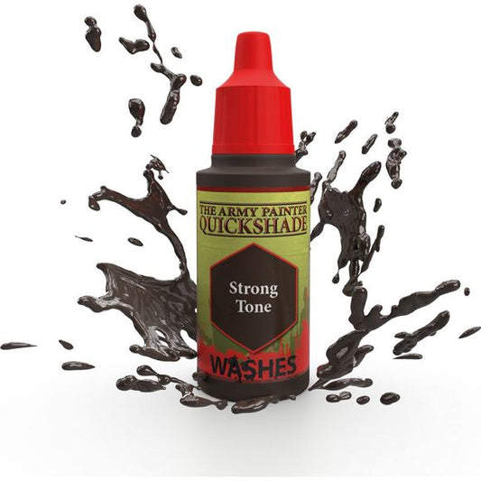 Army Painter: Warpaints Washes 'Strong Tone' 18ml | Galactic Toys & Collectibles