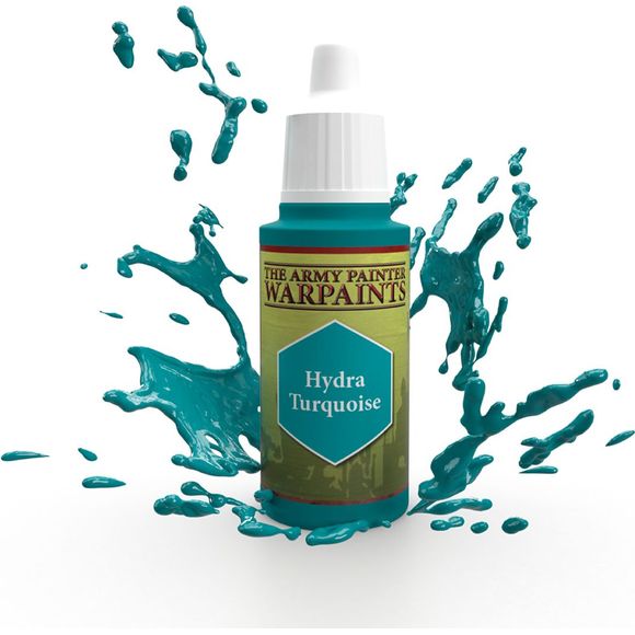 Army Painter HYDRA TURQUOISE WARPAINT 18ml | Galactic Toys & Collectibles