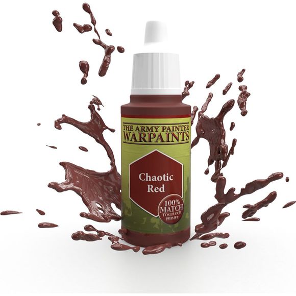 Army Painter CHAOTIC RED WARPAINT 18ml | Galactic Toys & Collectibles