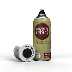 Quite simply the best Black Spray on the market. Very matt and with a superior coverage - leaving the miniatures in a perfect condition for applying coats of paints. Remember to always check our video tutorials on how to use Colour Primers.