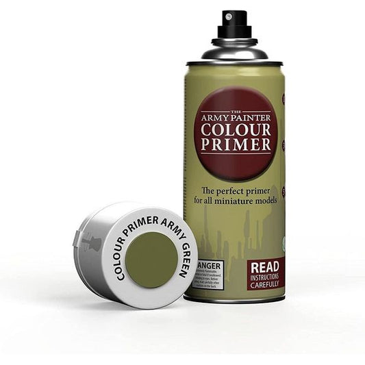 Army Painter Colour Primer: Army Green 400ml | Galactic Toys & Collectibles