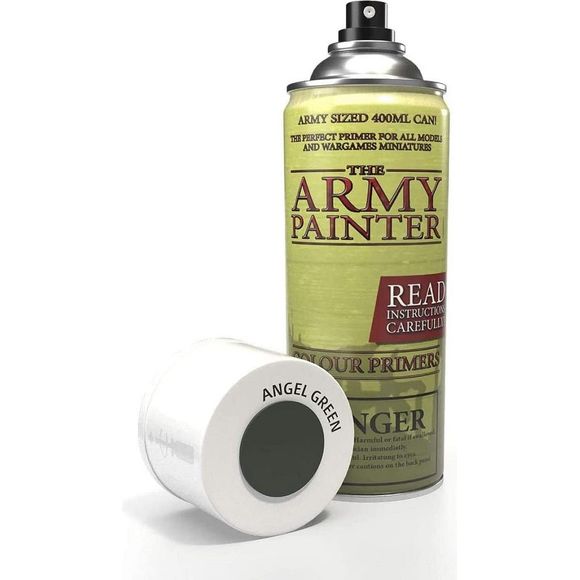 Army Painter Colour Primer: Angel Green 400ml | Galactic Toys & Collectibles