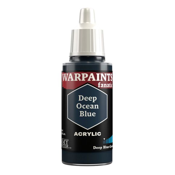 Warpaints Fanatic paints are an easy to use, high-quality acrylic paint with unsurpassed coverage and intense pigmentation. It is set in a premium resin base with proprietary stabilizers, making it possible to thin it down to extreme levels while retaining pigment dispersion.
Each paint is part of a Flexible Colour Triad System: a segment, or family, of paint colours that are made using the same root colour. Inside each Flexible Colour Triad are six colours that range from dark to light with a consistent hu