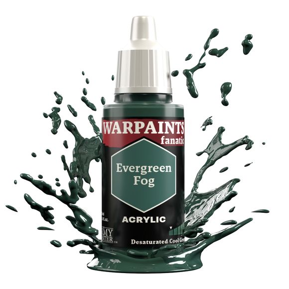 Warpaints Fanatic paints are an easy to use, high-quality acrylic paint with unsurpassed coverage and intense pigmentation. It is set in a premium resin base with proprietary stabilizers, making it possible to thin it down to extreme levels while retaining pigment dispersion.
Each paint is part of a Flexible Colour Triad System: a segment, or family, of paint colours that are made using the same root colour. Inside each Flexible Colour Triad are six colours that range from dark to light with a consistent hu